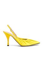 Acne Studios Beatrice Heels In Yellow