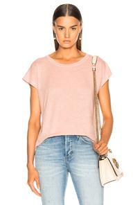 Raquel Allegra Dolman Tee In Pink