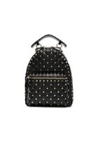 Valentino Small Rockstud Spike Backpack In Black