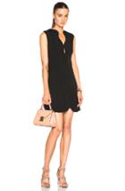 Giambattista Valli Structured Cady Dress In Black