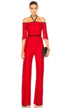 Alexis Joaquin Jumpsuit In Red