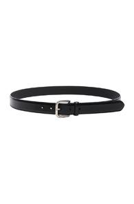 Maison Margiela Calf Leather Belt In Black