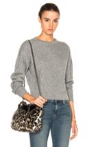 Frame Denim Cropped Sweater In Gray