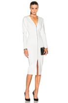 Veronica Beard Firefly Slit Dress In White