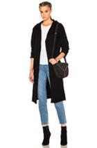 Theperfext Blondie Long Tie Sweater In Black