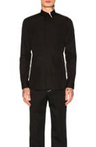 Givenchy Long Sleeve Shirt In Black