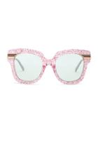 Gucci Vintage Web Sunglasses In Pink,metallics