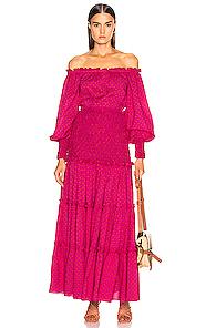 Alexis Thalssa Dress In Pink,polka Dots