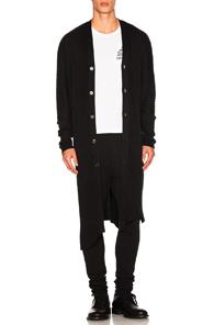 Ann Demeulemeester Cardigan In Black