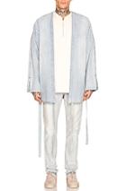 Fear Of God Denim Kimono In Denim Light