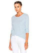 Atm Anthony Thomas Melillo Ls Destroyed Tee In Blue