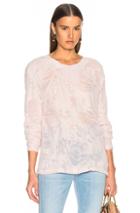 Iro Anile Destroyed Sweater In Pink