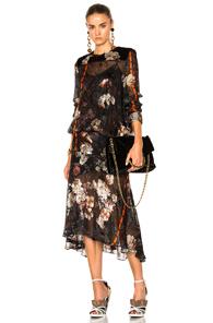 Preen By Thornton Bregazzi Poem Dress In Floral,black