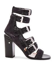Laurence Dacade Eyelet Dana Heels In Black