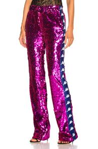 Faith Connexion Kappa Bootcut Jogger In Pink,purple