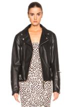 Givenchy Leather Jacket In Black