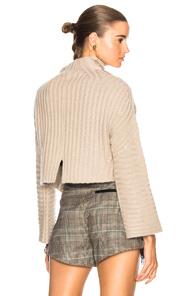 Soyer Gwen Crop Pullover In Neutrals