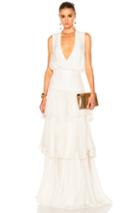 Houghton Evie Gown In White