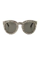 Saint Laurent Sl 102 Sunglasses In Metallics