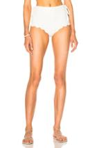 Marysia Swim Palm Springs Tie Bikini Bottom In White