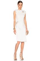 3.1 Phillip Lim Destroyed Lace Sleeveless Dress In White