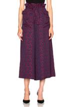 Rodebjer Idesha Pants In Red,floral