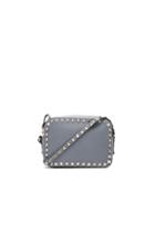 Valentino Rockstud Crossbody In Gray