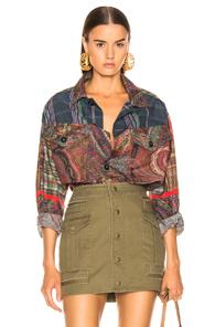 Pierre-louis Mascia Fourneous Shirt In Neutral,paisley,red,plaid
