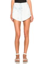 Thakoon Sac Shorts In Blue,ombre & Tie Dye
