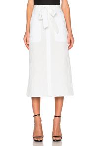 Thakoon Long Skirt In White