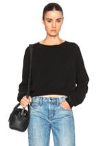 Helmut Lang Cashmere Seamless Sweater In Black