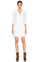 Isabel Marant Etoile Auxanne Dress In White