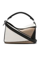 Loewe Puzzle Small Bag In White,neutral