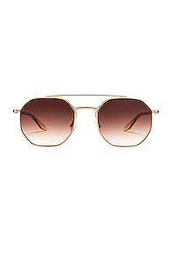 Barton Perreira Metis Sunglasses In Metallic,neutral