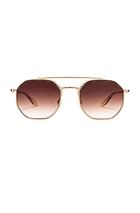 Barton Perreira Metis Sunglasses In Metallic,neutral