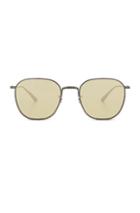 Oliver Peoples X The Row Board Meeting 2 Sunglasses In Metallics