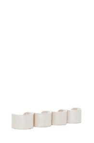 Maison Margiela Ring Set In Metallics