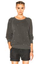 The Great College Multi Dot Embroidery Sweatshirt In Black