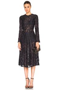 Kate Sylvester Adele Dress In Black,blue