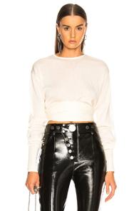 Esteban Cortazar Scarf Sweater In Neutrals