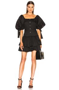 Caroline Constas Nella Dress In Black