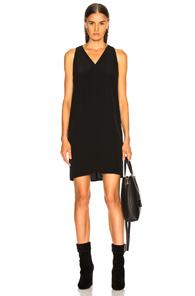 Rick Owens Tunic Tank Top In Black