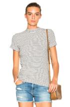 Mother Itty Bitty Tee In Neutrals,stripes