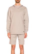Adidas By Wings + Horns Bonded Linen Hoodie In Gray