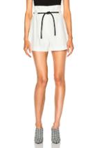 3.1 Phillip Lim Pleated Shorts In White