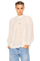Isabel Marant Maeva Blouse In White