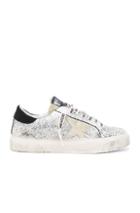 Golden Goose Suede May Sneakers In White