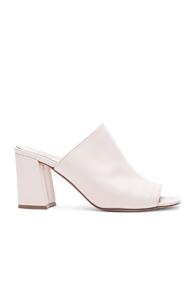 Maryam Nassir Zadeh Penelope Leather Mules In Neutrals