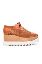 Stella Mccartney Elyse Wedges In Brown