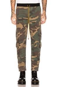 Rhude Rifle 2 Pant In Green,camo